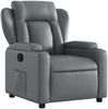 vidaXL Relaxsessel Grau Kunstleder 372430 Bild 2