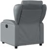 vidaXL Relaxsessel Grau Kunstleder 372430 Bild 5