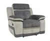 Vente-unique - TALCA Sessel StoffStoff Grau - B 96 cm x H 98 cm x L 101 cm Bild 4