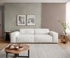 Big-Sofa Sirpio 230x95 cm Bouclé Creme-Weiß Bild 2