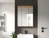 INOSIGN Badezimmerspiegelschrank Siena, Breite 60cm, 3 Spiegeltüren, 9 Fächer, 6 Einlegeböden in verschiedenen Farben erhältlich, Badmöbel, Spiegel, Badschrank, Bad Bild 4