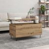 vidaXL Couchtisch Artisan-Eiche 90 x 44.5 x 45 cm Holzwerkstoff 879616 Bild 4