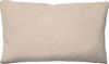 biberna Melange-Flanell Kissenbezug 0840500 MELANGE UNI, kitt, 1x 40x60 cm Bild 2