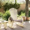 vidaXL Adirondack-Schaukelstuhl Massivholz Tanne 365093 Bild 3