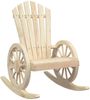 vidaXL Adirondack-Schaukelstuhl Massivholz Tanne 365093 Bild 2