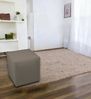 Dmora Pouf Accumoli, Mehrzwecksessel, Sitzsack, Hockerhocker, Made in Italy, 40x40 h42 cm, Taube Bild 2
