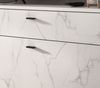 TV-Lowboard Marble in weiß Marmor 180 cm Bild 3