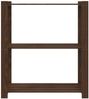 vidaXL Lagerregal mit 3 Böden Braun 80x38x90 cm Massivholz Kiefer 373397 Bild 3