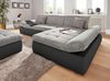 DOMO collection Ecksofa PB Moric wahlweise mit Bettfunktion + Armteilverstellung, L-Form, im XXL-Format, B/T/H:300/172/80 cm, feine Steppung Bild 3