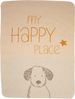 DAVID FUSSENEGGER Tierdecke Hundedecke 'my happy place' 70 x 90 cm Bild 2