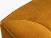 Micadoni Sofa Ruby 4-Sitzer Kord Scala Gelb Bild 5