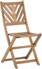 Bistro Set TERNI Holz Heller Holzfarbton Bild 4