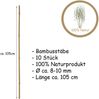 BigDean 10x Pflanzstab Bambusstab 105 cm x 8-10 mm Bambus Rankhilfe Pflanzstab Tonkinstab 100% Naturprodukt Pflanzstäbe Bambusstäbe Bambusstangen Bild 5