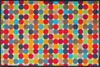 wash+dry by Kleen-Tex Fußmatte Mikado Dots, rechteckig, Höhe: 7 mm, Schmutzfangmatte, rutschhemmend, waschbar Bild 2