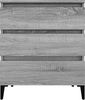 vidaXL Sideboard Grau Sonoma 60x35x70 cm Holzwerkstoff 823054 Bild 5