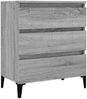 vidaXL Sideboard Grau Sonoma 60x35x70 cm Holzwerkstoff 823054 Bild 2