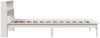 vidaXL Massivholzbett mit Regal ohne Matratze Weiß 90x200 cm Kiefer 855721 Bild 5