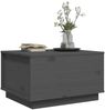 vidaXL Couchtisch Grau 60x50x35 cm Massivholz Kiefer 813417 Bild 4