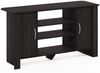 Furinno Econ TV Stand Unterhaltungszentrum, Espresso, 106. 9 (Breite) x 57. 9 (Höhe) x 34. 3 (Tiefe) cm Bild 1