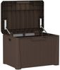 vidaXL Gartentruhe mit Sitzkissen Braun 125 L PP 364212 Bild 5