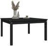 vidaXL Gartentisch Schwarz 82,5x82,5x45 cm Massivholz Kiefer 824124 Bild 4
