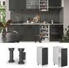 Apothekerschrank R-Line Anthrazit Landhaus 30 cm AP Marmor Vicco Bild 2