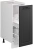 Apothekerschrank R-Line Anthrazit Landhaus 30 cm AP Marmor Vicco Bild 4