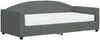 vidaXL Tagesbett mit Matratze Dunkelgrau 90x190 cm Stoff 3197181 Bild 2
