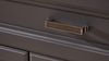 Schuhschrank JASMIN Garderobe in graphit und Artisan Eiche 93x102 cm Bild 5