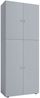 VCM Schuhschrank Lona 914013 Grau B. 70 x H. 184 x T. 40 cm Bild 2