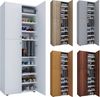 VCM Schuhschrank Lona 914013 Grau B. 70 x H. 184 x T. 40 cm Bild 4