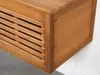 Vente-unique - PENEBEL Waschbeckenmöbel Holz, Platte Braun - B 50 cm x H 40 cm x L 130 cm Bild 3