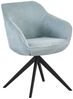 B&D home Polsterstuhl ARVIT (1 St), modern, drehbares Metallgestell, Cord, mit Armlehnen Bild 5