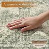 PURECOZY Teppich Moderner Boho-Stil, Kurzflor & Weich, waschbar & pflegeleicht, Rechteckig, Höhe: 6.1 mm, Rechteckig, geeignet für verschiedene Innenräume Bild 4
