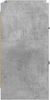 vidaXL Nachttische 2 pcs Betongrau 40 x 30 x 60 cm Holzwerkstoff 8010970 Bild 5