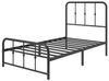 ZINUS Bettgestell Florence, Bett mit Kopf- und Fussteil, (90x200cm & 140x200cm) (Schwarz, 90x200cm), Inklusive Lattenrost, Hohe Stabilität, Leichter Aufbau Bild 4