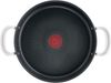 Tefal Jamie Oliver Servierpfanne mit Deckel 25 cm, Induktionsgeeignet, Edelstahl Bratpfanne, Antihaftbeschichtet, Hochwertige Pfanne für alle Herdarten, Backofenfest, Genieteter Griff, Titanbeschichtung E30 Bild 2
