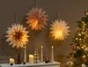 Wanddekoration 3er Set LED FORSAN Stern 41 cm Bunt Bild 3