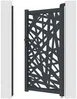 Vente-unique - NATAFO Side gate Metall Grau - B 4,6 cm x H 176 cm x L 103 cm Bild 4