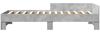 vidaXL Bettgestell Betongrau 100x200 cm Holzwerkstoff 849575 Bild 4