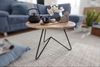 Wohnling Couchtisch 60 x 39,5 x 60 cm Akazie Massivholz / Metall Sofatisch Bild 5