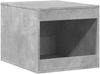 vidaXL Katzenklo Betongrau 47x59x42 cm Holzwerkstoff 857763 Bild 2
