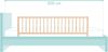Bettgitter Holz Lilly 140x45 cm Bild 4