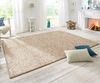 Woll-Optik Teppich Wolly Beige Braun - 80x150x0,1cm Bild 4