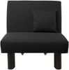 Faltsessel Kalomira Bezug Flachgewebe Metall schwarz / schwarz 21503 Bild 2