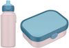 Mepal 'Campus' Lunch-Set mit Pop-up Trinkflasche & Lunch Box, Kunststoff Cool Pink / Cool Blue, 400 ml / 750 ml Bild 1