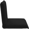 vidaXL Verstellbarer Fußsessel Schwarz Stoff 42028106 Bild 5