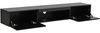 TV-Schrank 160x31x22 cm, Hochglanz Schwarz, Wandmontage, LED und 2 Türen Bild 5