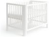 Baby-Delux Babybett Lio Schutzgitter umbaubar, Kinderbett 60x120 weiß Barriere Kiefer Matratze Bild 5