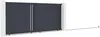 Vente-unique - TOROMA Eingangstor Metall Grau - B 4,6 cm x H 178 cm x L 396 cm Bild 5